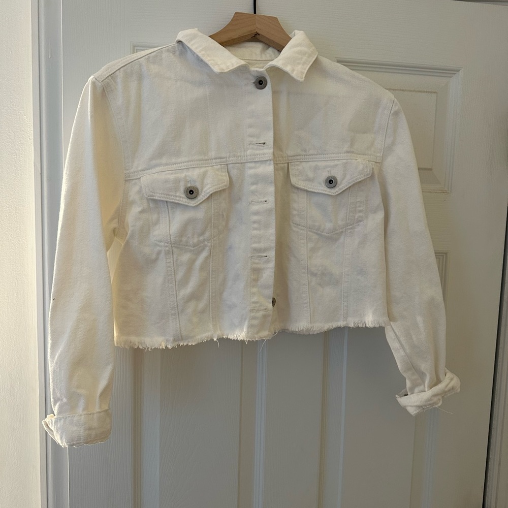 White Denim Jean Jacket